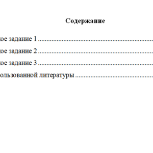 Основы деятельности современной организации. Вариант 5. НГУЭУ.